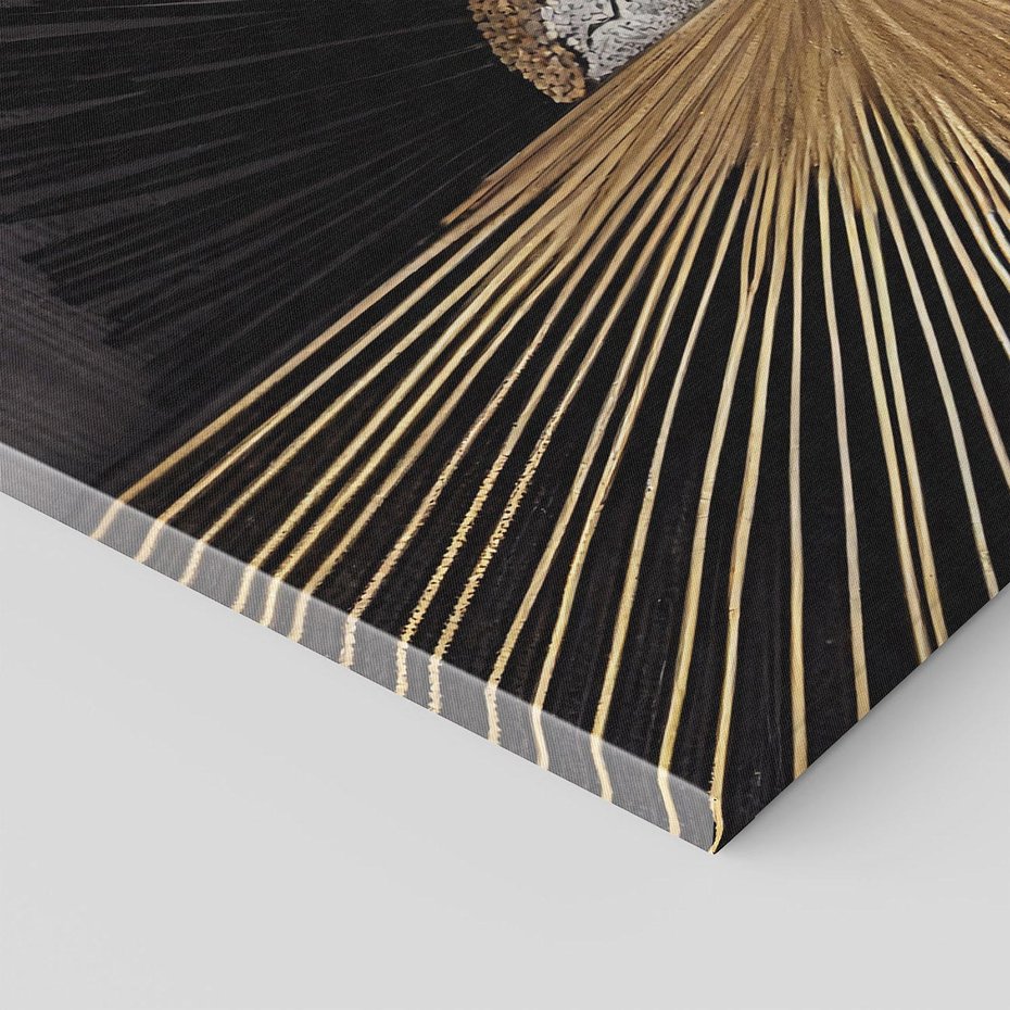 Obraz na płótnie 120x80 - Metaliczne Boho Abstrakcje - boho, słońce