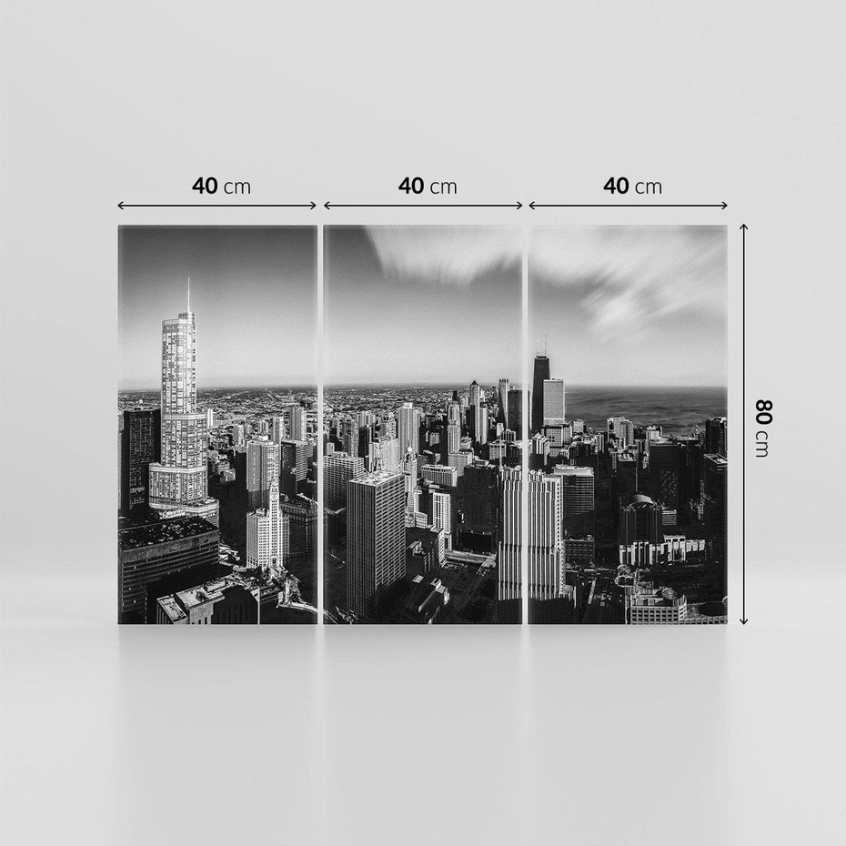 Obraz na płótnie 120x80 - Panorama miejska - miasto, panorama