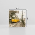 Obraz na płótnie 50x50 - Tramwaj w Lizbonie - Lizbona, tramwaj