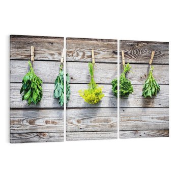 Obraz na płótnie 120x80 - Zielenina: Harmonia natury - zielenina