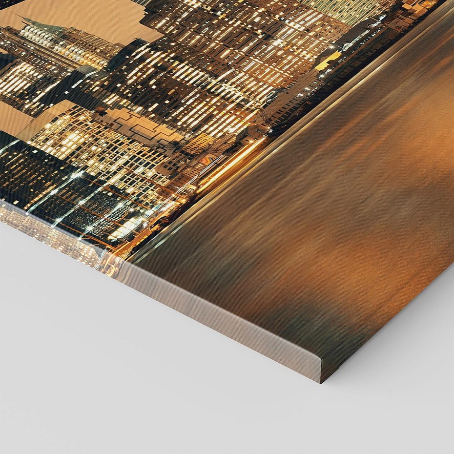 Obraz na płótnie 80x120 - magiczne połączenie miast - most, Nowy Jork