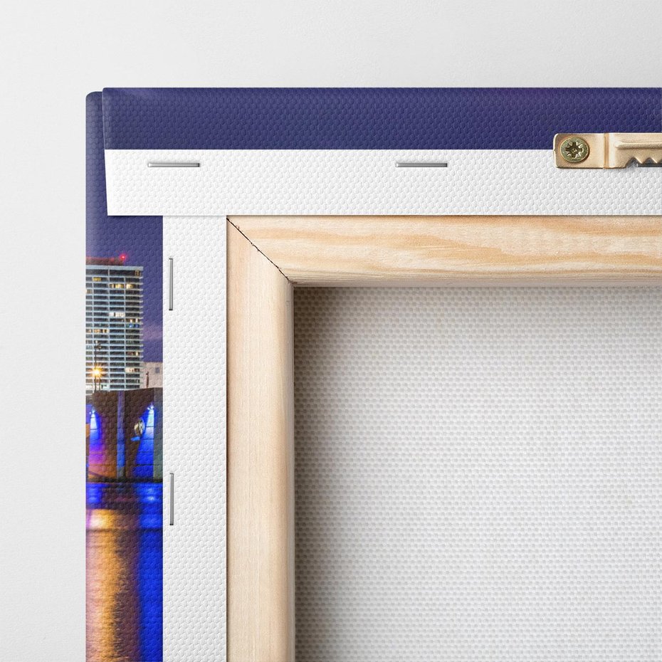 Obraz na płótnie 40x40 - Floryda - Miasto pełne energii - Floryda, USA