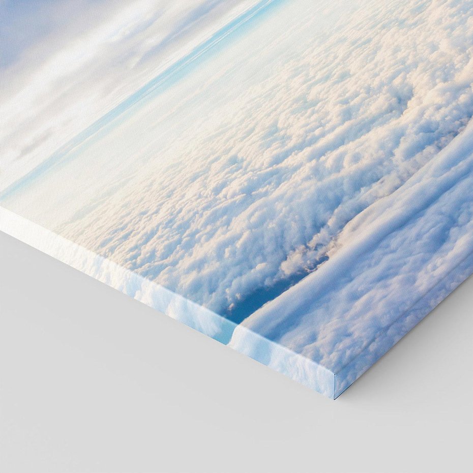 Obraz na płótnie 60x60 - nieskończoność nad głową - niebo, chmury