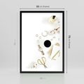 Plakat w ramie 50x70 - Luksusowy Lifestyle - kompozycja lifestyle, fotografia - rama czarna