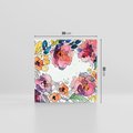 Obraz na płótnie 30x30 - Rozkwitające marzenia - akwarelowe kwiaty, kolory