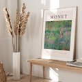 Plakat w ramie 40x50 - Reprodukcja Moneta - Monet, reprodukcja - rama drewno