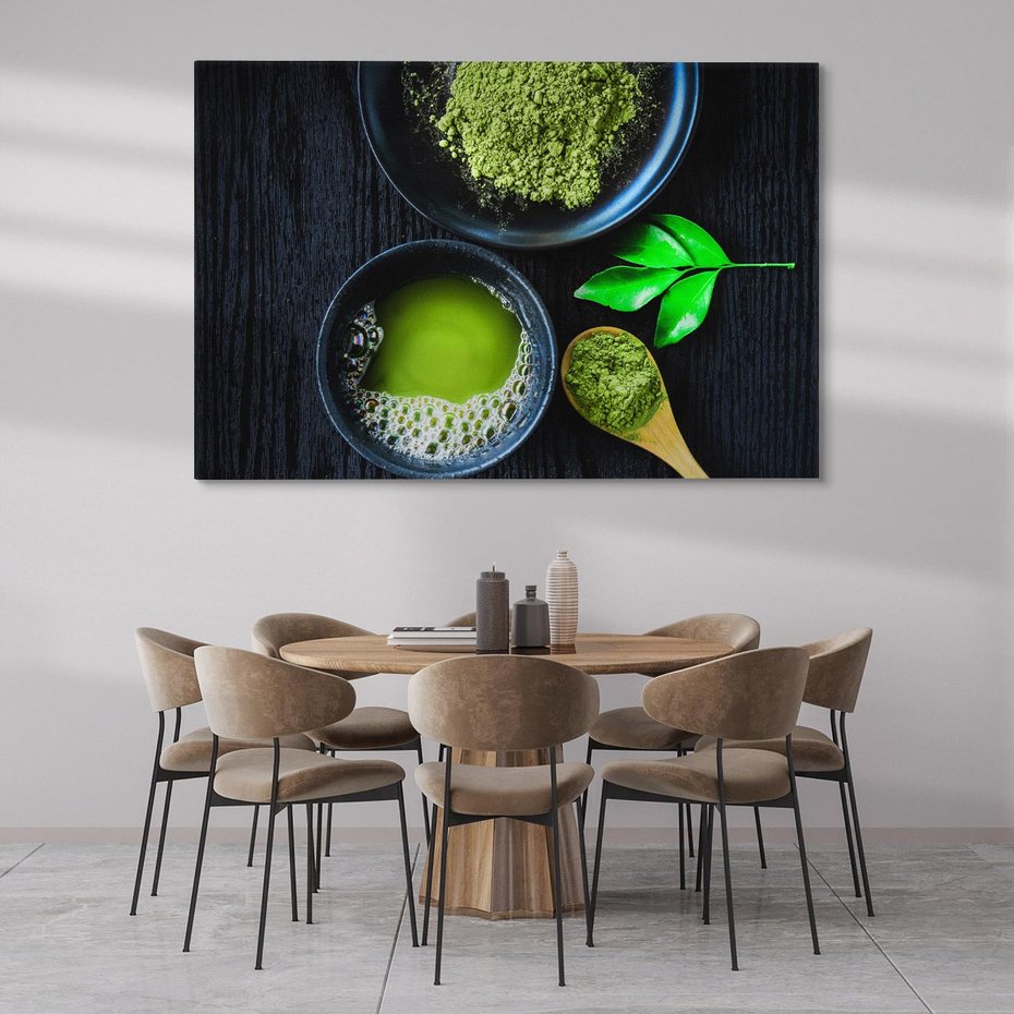 Obraz na płótnie 70x50 - Orientalna ceremonia herbaty - herbata, orient