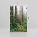 Obraz na płótnie 70x100 - Mgliste Marzenia - artystyczna fotografia, las