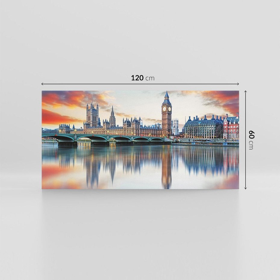 Obraz na płótnie 120x60 - ikona Big Benu - Londyn, Big Ben