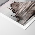 Plakat bez ramy 30x40 - Spokój nad Jeziorem - pomost, jezioro