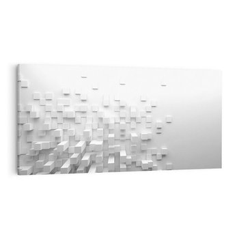 Obraz na płótnie 120x60 - Głębia abstrakcji - ściana, 3D