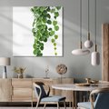 Obraz na płótnie 30x30 - Świeżość Natury - liście, zielone