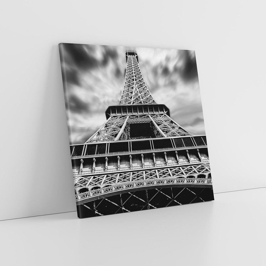 Obraz na płótnie 40x40 - Wieża Eiffla w Paryżu - Wieża, Eiffla