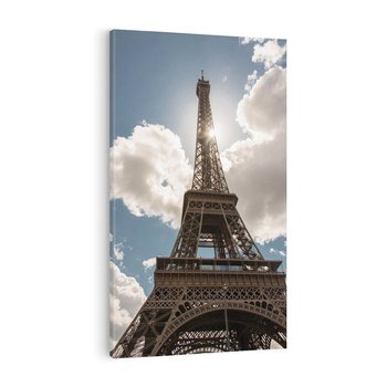Obraz na płótnie 50x70 - Magia Wieży Eiffla - wieża, Eiffla