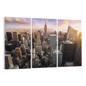 Obraz na płótnie 120x80 - Pulsujące serce USA - NY, Nowy Jork