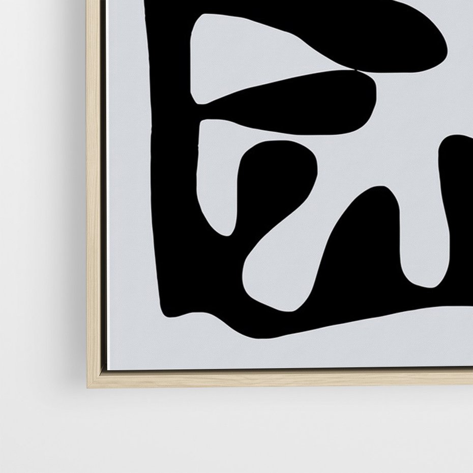 Obraz w ramie 70x100 - Taniec Kształtów - matisse, sztuka nowoczesna - rama drewno