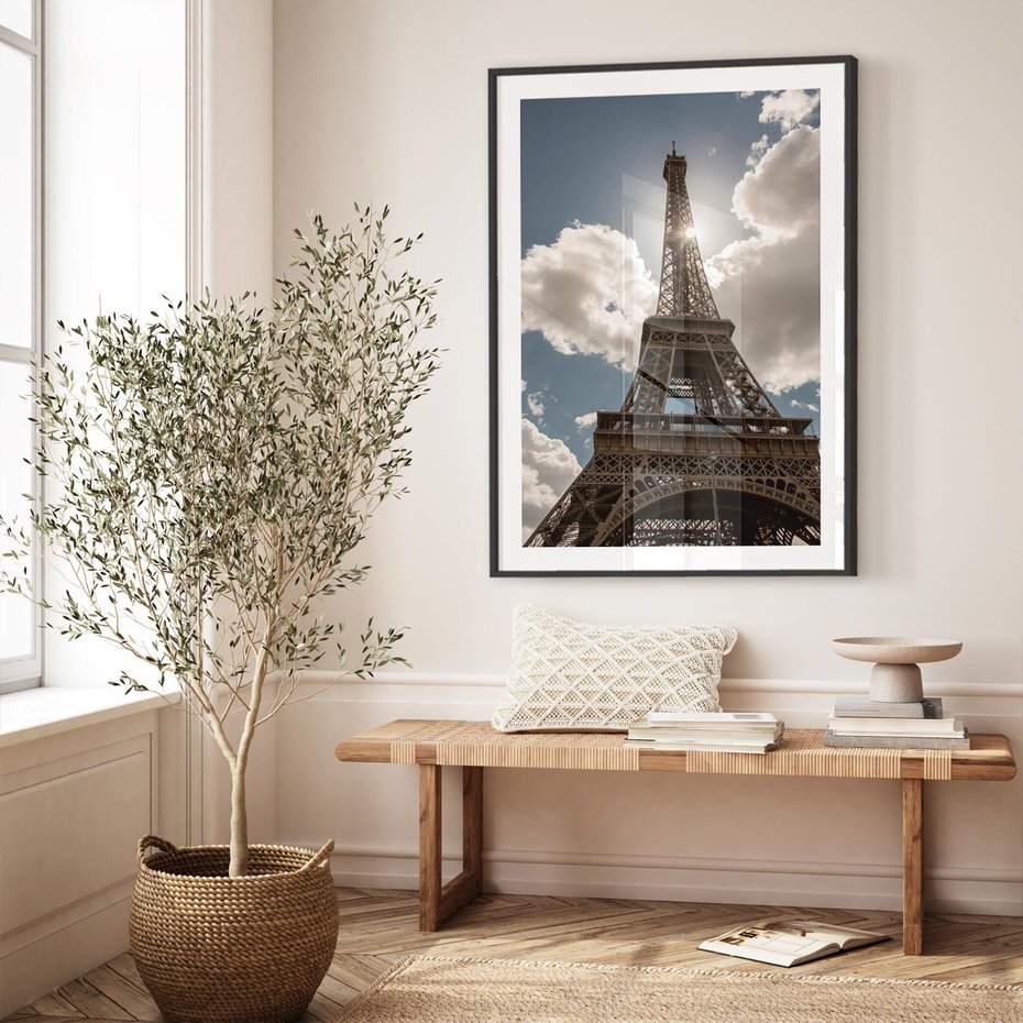 Plakat bez ramy 30x40 - Magia Wieży Eiffla - wieża, Eiffla