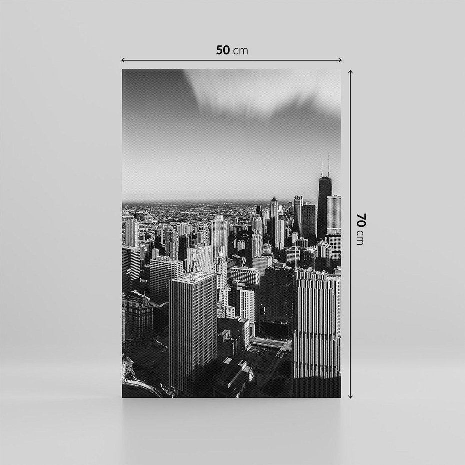 Obraz na płótnie 50x70 - Panorama miejska - miasto, panorama