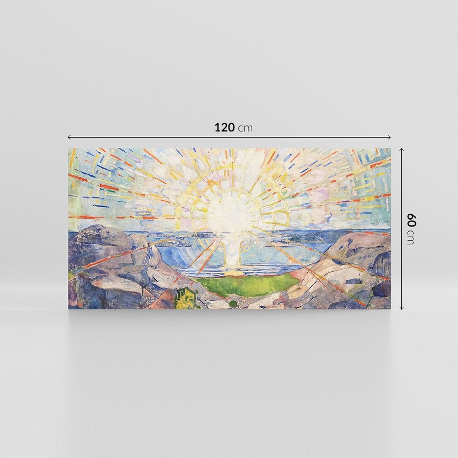 Obraz na płótnie 120x60 - "Solenintro" (1912-1913) Edvard Munch - Reprodukcja - reprodukcja, obraz na płótnie