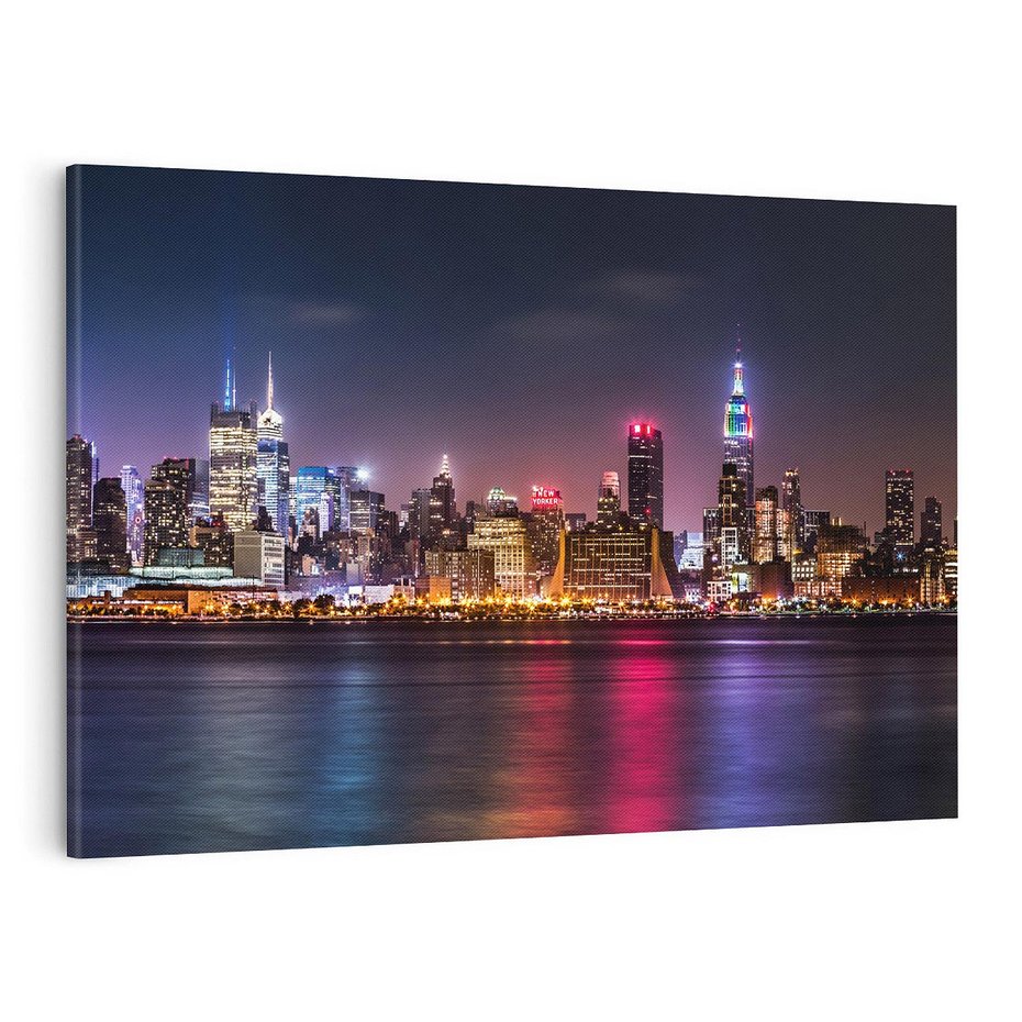 Obraz na płótnie 120x80 - Ameryka w oczach Nowego Jorku - Ameryka, USA