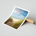 Plakat bez ramy 30x40 - Spokojna plaża nad Bałtykiem - plaża, Bałtyk