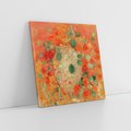 Obraz na płótnie 50x50 - "Nasturcje" (1905) Odilon Redon - Reprodukcja - reprodukcja, obraz na płótnie
