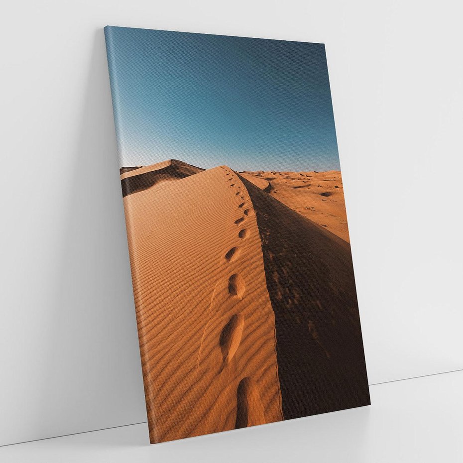 Obraz na płótnie 70x100 - Piasek pustyni w ogniu - pustynia, piasek