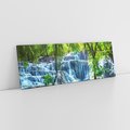 Obraz na płótnie 150x50 - Meksykański wodospad w lesie - wodospad, las