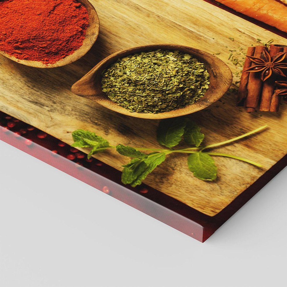 Obraz na płótnie 70x100 - Smakowy Zmysł - przyprawy, kuchnia