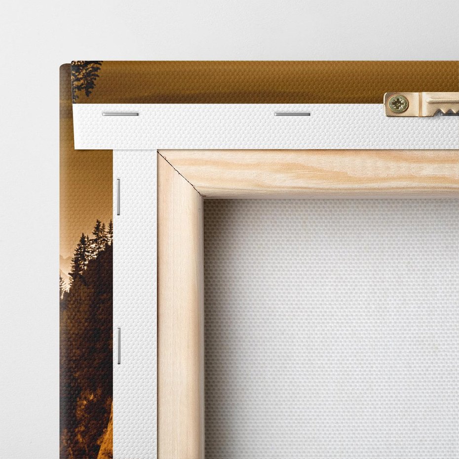 Obraz na płótnie 120x60 - Góry w krajobrazie - góry, krajobraz