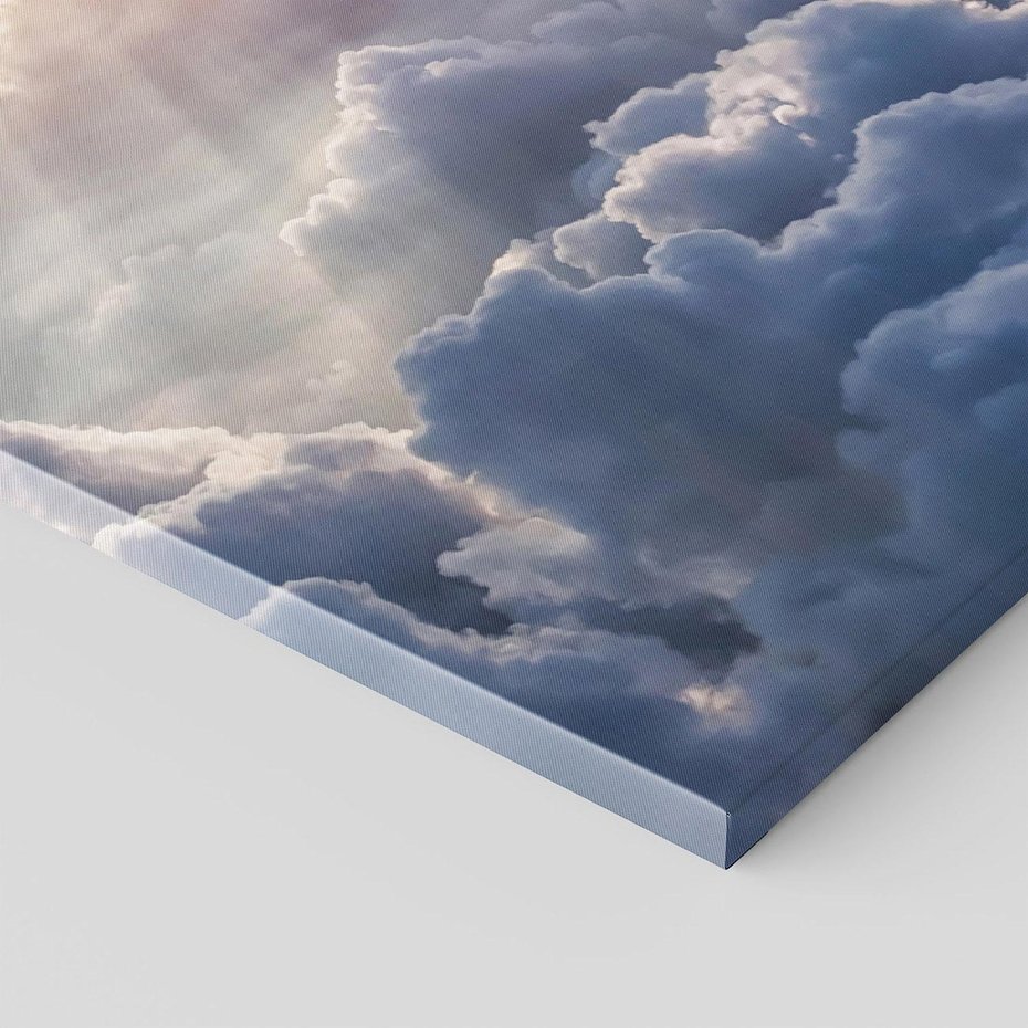 Obraz na płótnie 80x120 - Inspirujące widoki - niebo, słońce