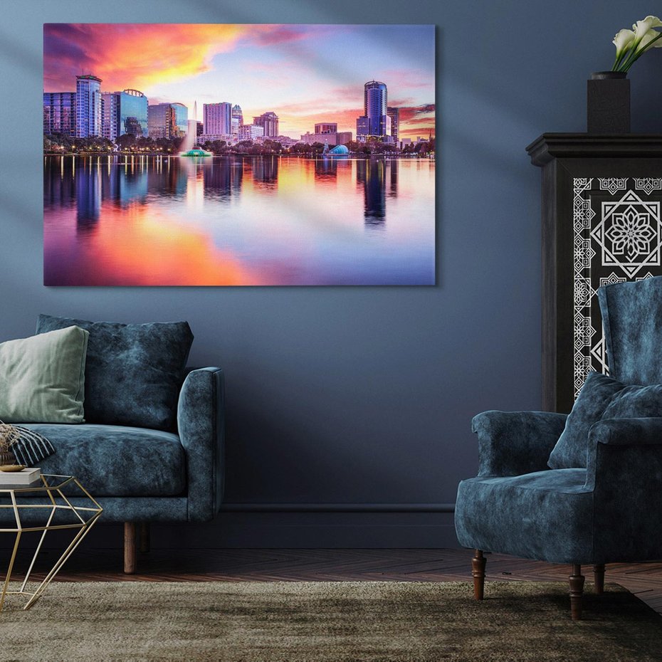 Obraz na płótnie 100x70 - Magia Florydy US - Orlando, Floryda