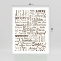 Plakat bez ramy 40x50 - Kawa w Stylu Coffee - kawa, coffee