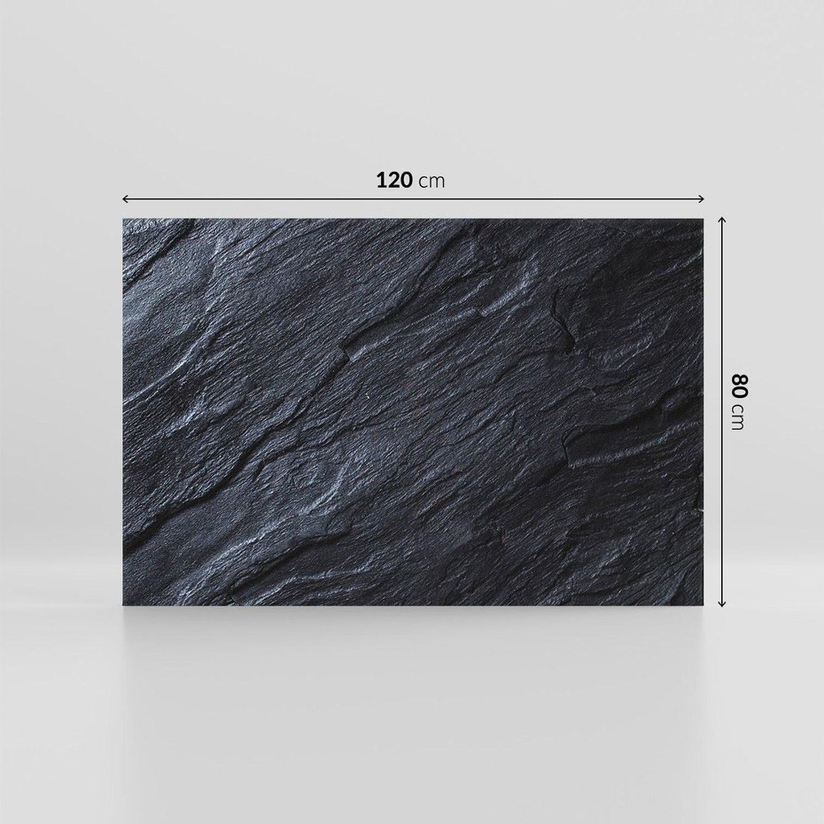 Obraz na płótnie 120x80 - Kamienne tekstury w trójwymiarze - kamień, tekstura