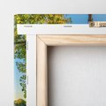 Obraz na płótnie 60x60 - Wieża Eiffla w blasku - Paryż, Francja