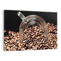 Obraz na płótnie 70x50 - Kawa - zmysłowy napój - kawa, ziarna