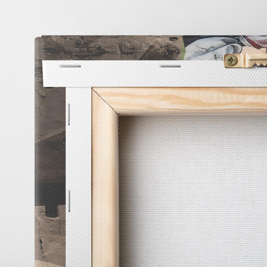 Obraz na płótnie 120x80 - Marynarz w świecie graffiti - marynarz, graffiti