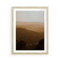 Plakat w ramie 50x70 - Odejście Słońca - pejzaż, zachód - rama drewno