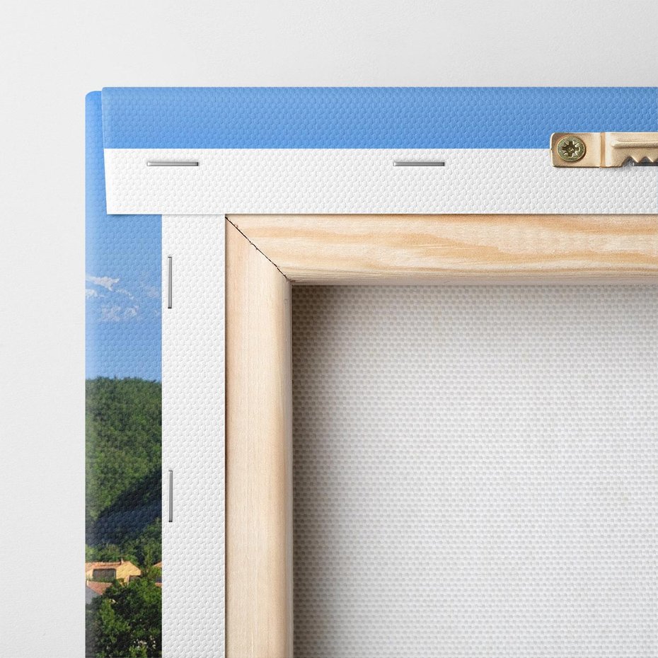 Obraz na płótnie 60x60 - Prowansalska Aura - lawenda, Prowansja