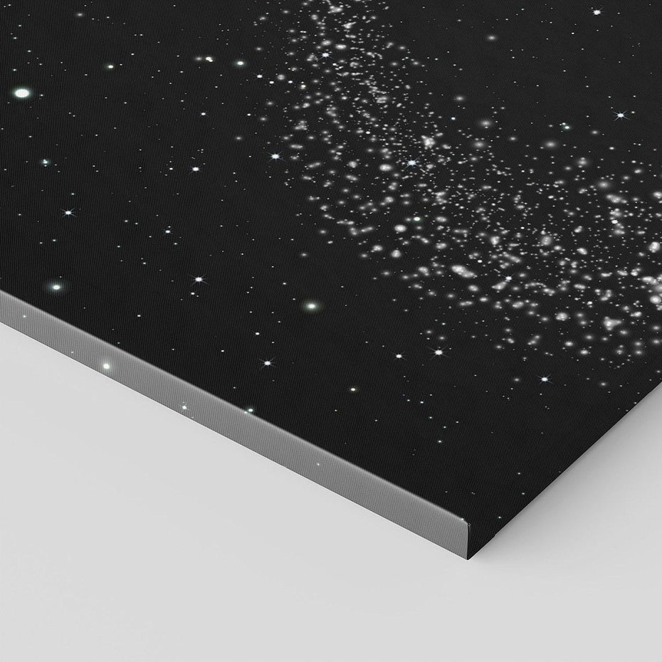 Obraz na płótnie 120x40 - Kometa wśród gwiazd - kometa, gwiazdy