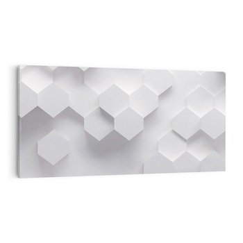 Obraz na płótnie 100x50 - Kreatywna Forma - geometryczny, 3D