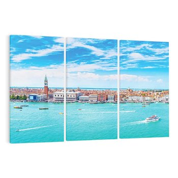 Obraz na płótnie 120x80 - Wenecja nad morzem: włoski romantyzm - Wenecja, Włochy