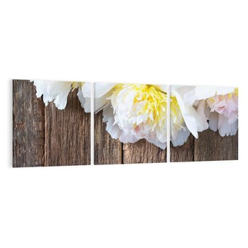 Obraz na płótnie 120x40 - Relaksująca Harmonia - kwiaty, spa