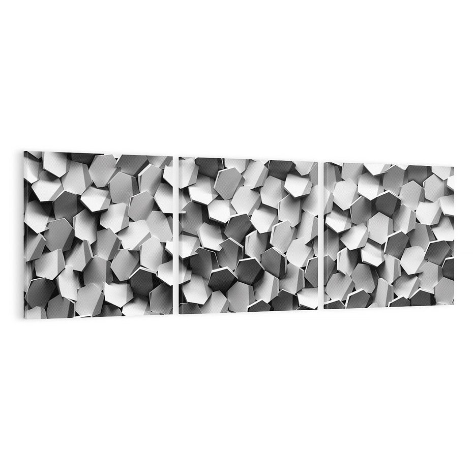 Obraz na płótnie 120x40 - Odkryj głębię sztuki - graficzne, 3D