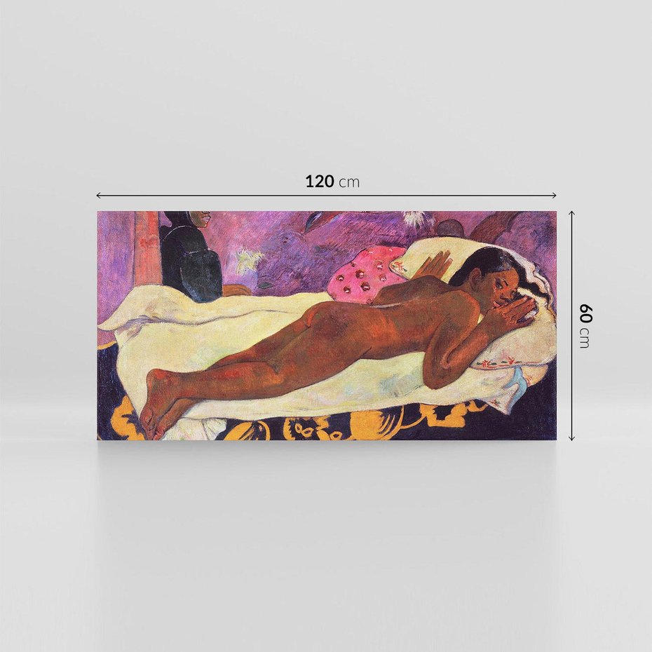 Obraz na płótnie 120x60 - Spirit of the Dead Watching 1892, Paul Gauguin - Reprodukcja - reprodukcja, obraz na płótnie