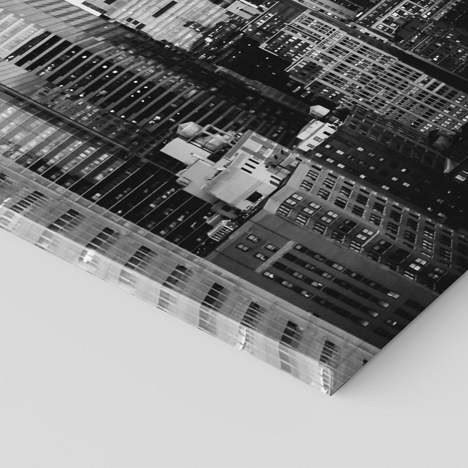 Obraz na płótnie 120x60 - Wibracje Miejskiego Życia - miasto, wieżowce