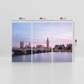 Obraz na płótnie 120x80 - Londyn - Big Ben nad rzeką, UK - Londyn, Big Ben