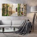 Obraz na płótnie 120x60 - Urok Uliczki we Włoszech - uliczka, Włochy