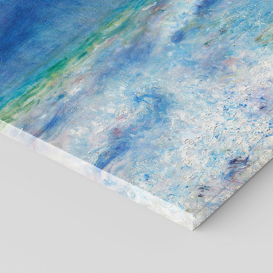 Obraz na płótnie 120x80 - "Seascape" (1897), Pierre-Auguste Renoir - Reprodukcja - reprodukcja, obraz na płótnie