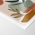 Plakat bez ramy 21x30 - Rozkwitająca Boho Wyobraźnia - boho obraz, abstrakcja
